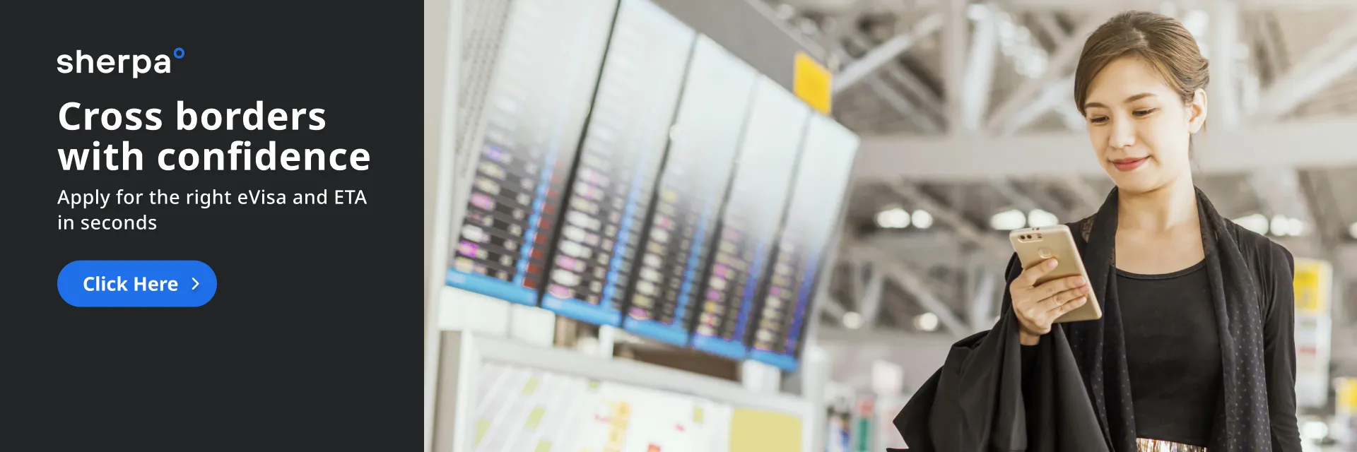 Apply easily for ETA and eVISA with sherpa. Click here for details.